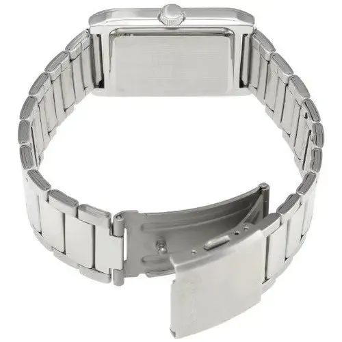 Casio Men's Silver Metal Fashion Analog Watch MTP1235D-1A