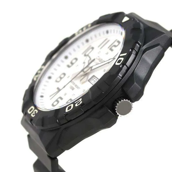 Casio MRW-210H-7AVDF Analog Black Resin Strap Watch for Men