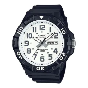 Casio MRW-210H-7AVDF Analog Black Resin Strap Watch for Men