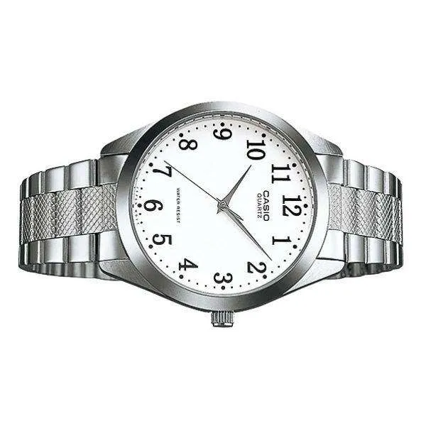 Casio MTP-1274D-7BDF Silver Stainless Steel Strap Watch for Men