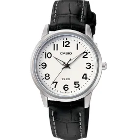 CASIO MTP-1303L-7BV Black Leather