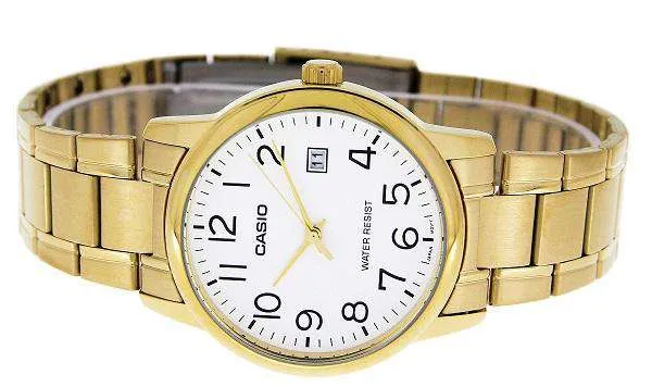 Casio MTP-V002G-7B2 Gold Stainless Watch for Men