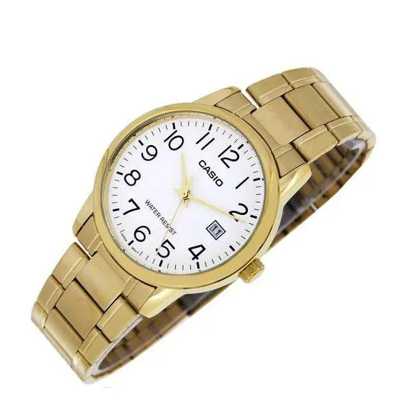 Casio MTP-V002G-7B2 Gold Stainless Watch for Men