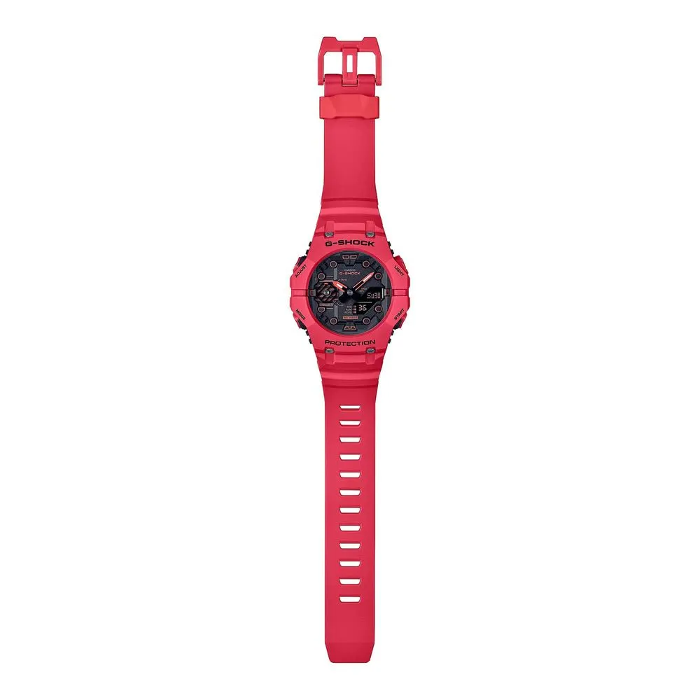 Casio Red Resin Watch