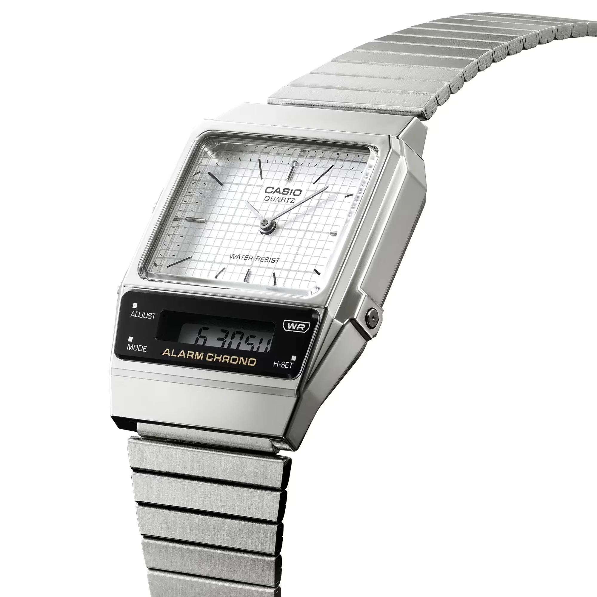 Casio Vintge SIlver Stainless Steel Watch