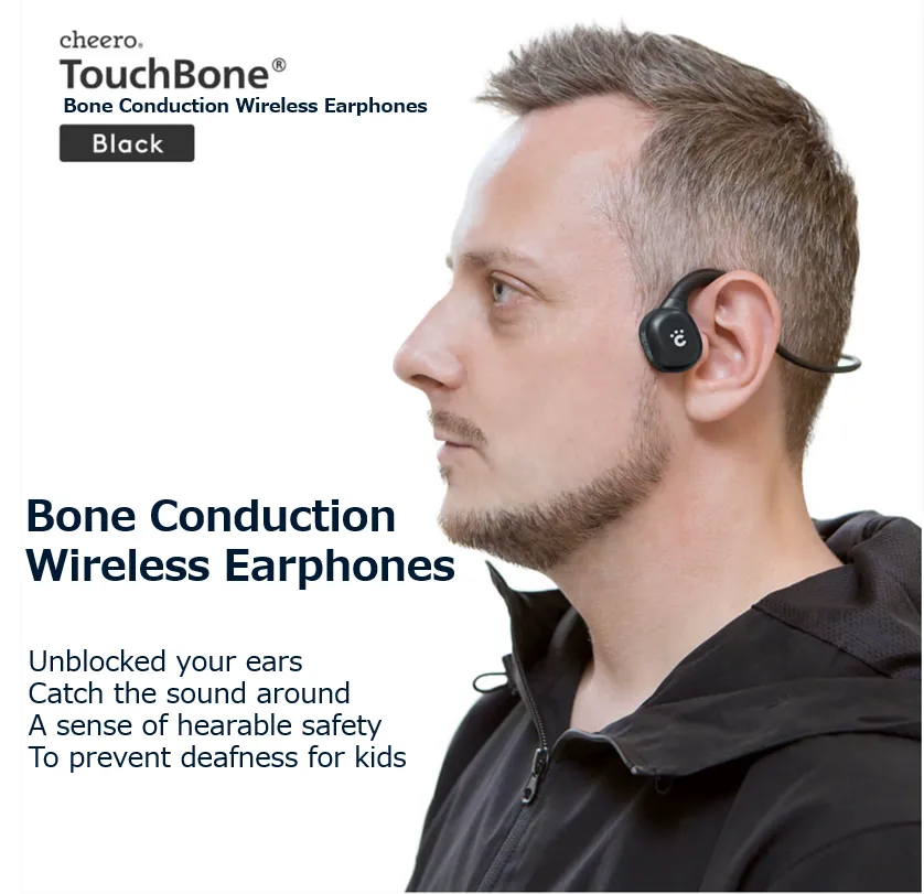 cheero TouchBone  【Bone Conduction Earphones 】