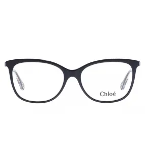 Chloe Women's Black Rectangular Optical Frame