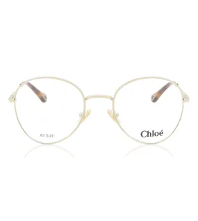 Chloe Women's Gold Round Optical Frame