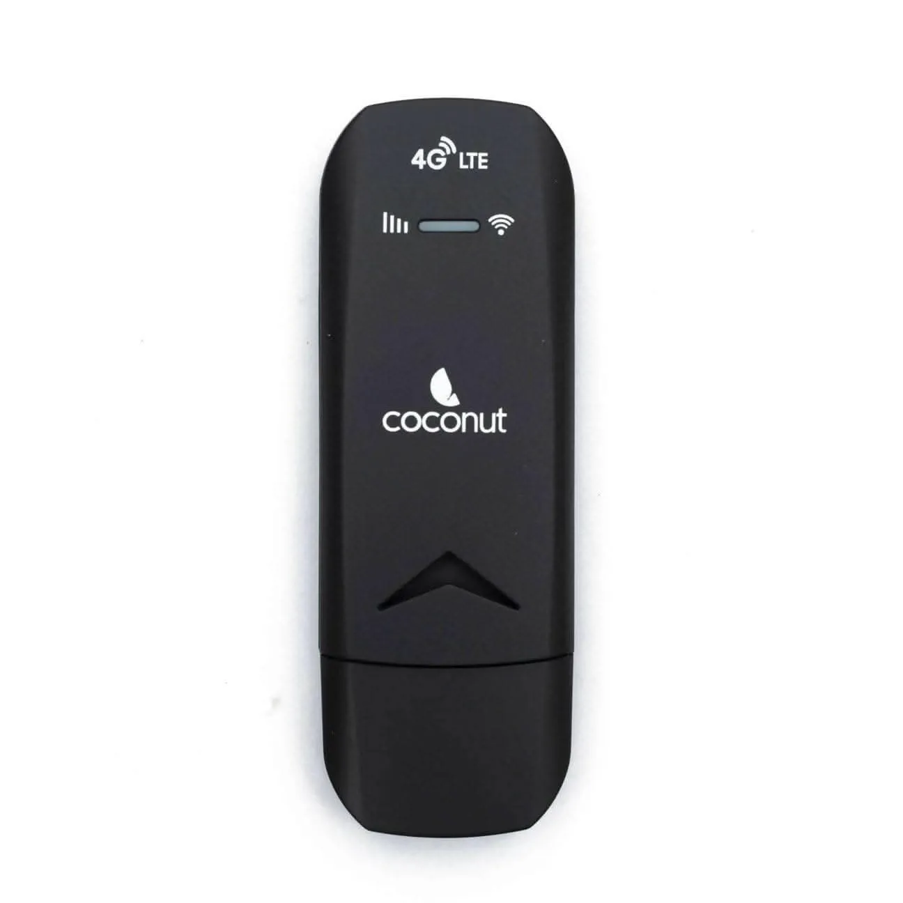 Coconut 4G Dongle - Dual Band, All SIM Support Connect upto 10 devices Internet anytime (Black)