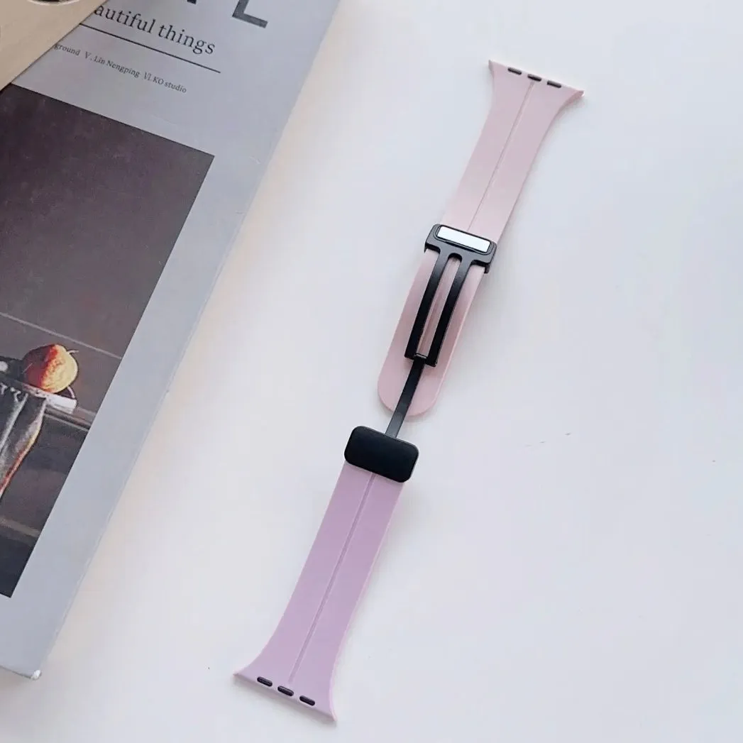 ColorPop Magnetic Silicone Sport Band For Apple Watch Multiple Colors Available