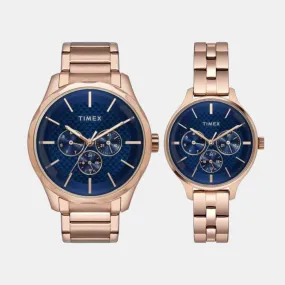 Couple Analog Stainless Steel Watch TW00PR290