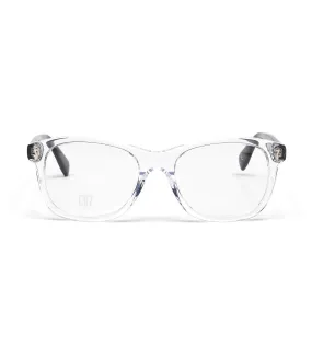 CR7 Men Crystal & Black Square Optical Frame