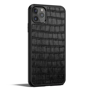 Crocodile Leather iPhone 11 Pro Case