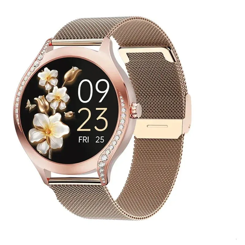 Crystal Smartwatch Silicone Strap