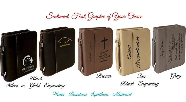 Custom Bible Covers - Personalized Book Covers