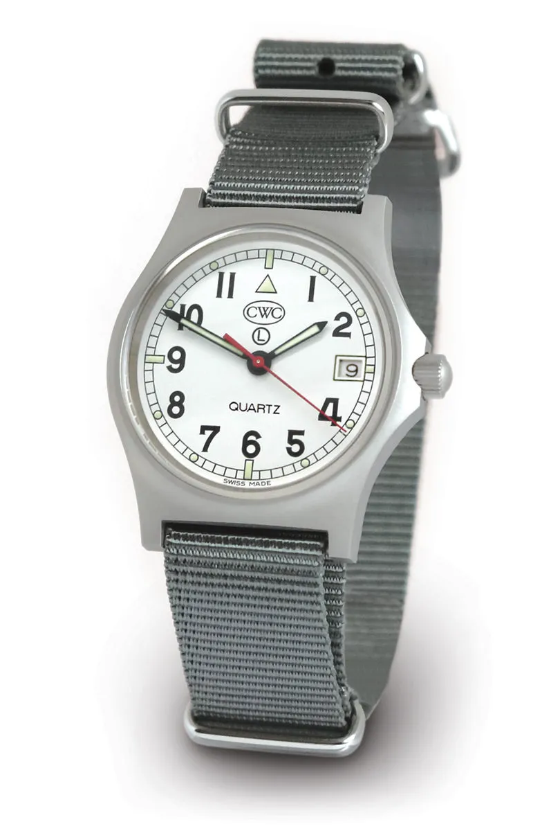 CWC GS Sapphire Subhunter Watch, Stainless Steel Case with White Dial