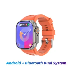 DaTeoy DT Ultra 3 Android SmartWatch - SIM Card 4G Network, WiFi,GPS, Camera,2.04" AMOLED Screen, Extensive App Compatibility,Android OS 9.1 and Bluetooth Dual system