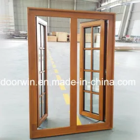 Doorwin 2021Customized Window Simple Grille Design with Glass Panel and Solid Wood - China Grille Window, Pine Wood Window