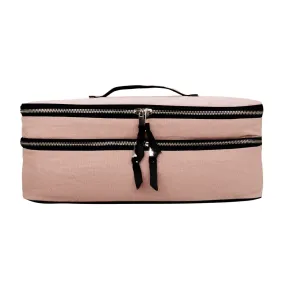 Double Hair Tools Travel Case, Pink/Blush