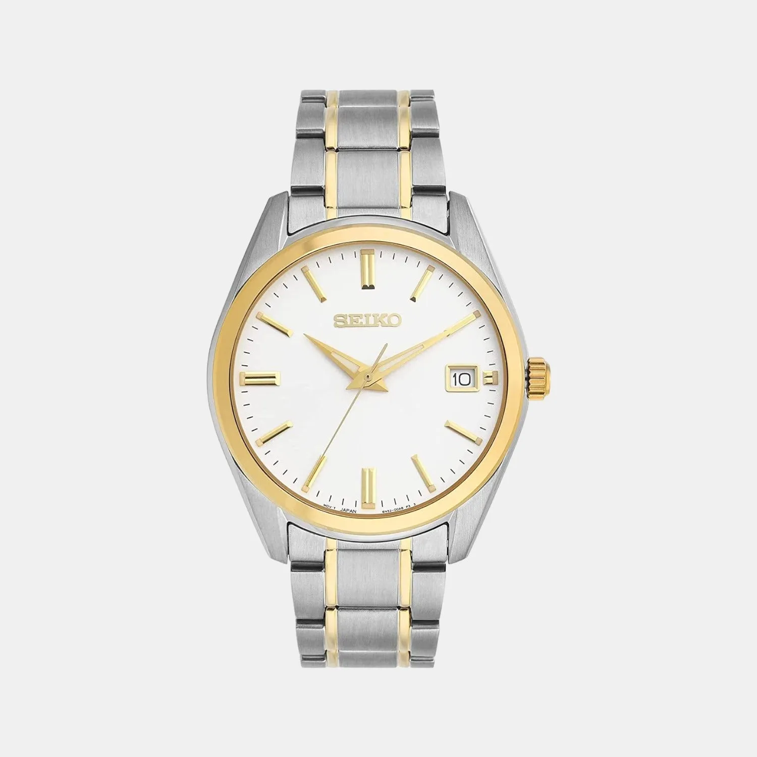 Dress Men's White Analog Stainless Steel Watch SUR312P1