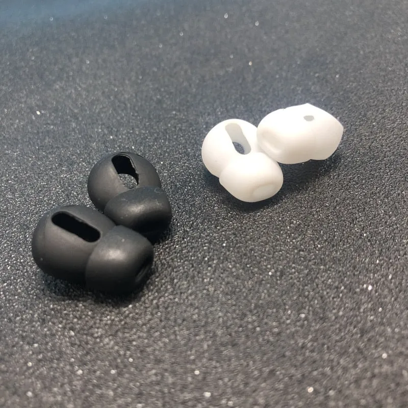 Ear Pads for Airpods 1/2 Wireless Bluetooth iPhone Earphones Silicone Covers Caps Earphone Case