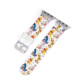 Easter Winnie & Friends Clear Smartwatch Strap