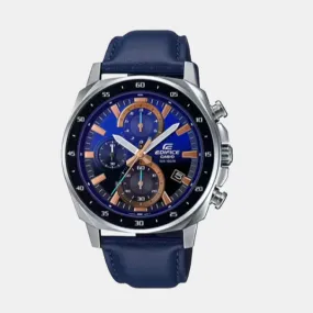 Edifice Men's Chronograph Leather Watch EX521 - EFV-600L-2AVUDF