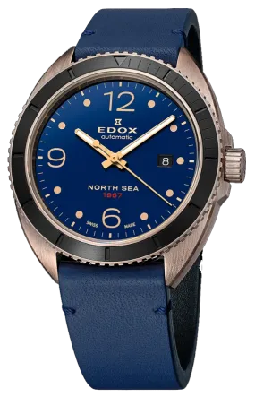 Edox North Sea 1967 Automatic 80118 BRN BU1 Limited Edition