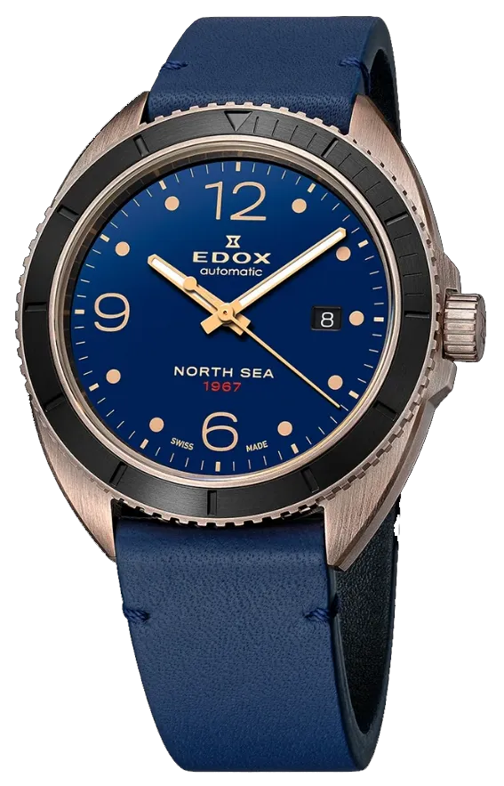 Edox North Sea 1967 Automatic 80118 BRN BU1 Limited Edition