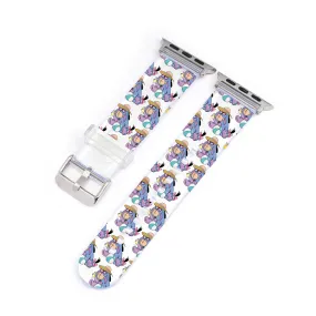 Eeyore's Cocktail Clear Smartwatch Strap