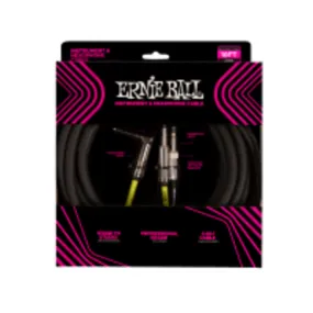 Ernie Ball Instrument and Headphone Cable for Stage and Studio, 18-Foot