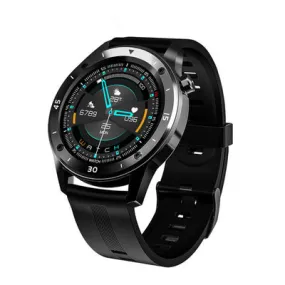 F22 Touch-Enabled Smartwatch with Health Monitoring and 1.3-Inch Silicone Strap