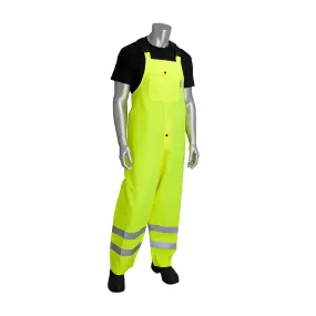 Falcon 353-2001-LY/M ANSI Class E Heavy Duty Waterproof Breathable Bib