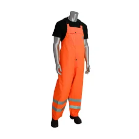 Falcon 353-2001-OR/4X ANSI Class E Heavy Duty Waterproof Breathable Bib