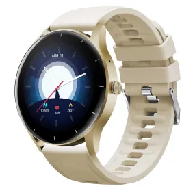 Fire-Boltt Rocket SmartWatch ‎BSW093 1.3" Bluetooth Calling Smartwatch with AI Voice Assistant, 100  Sports Modes, 360 Health Suite Champagne Gold