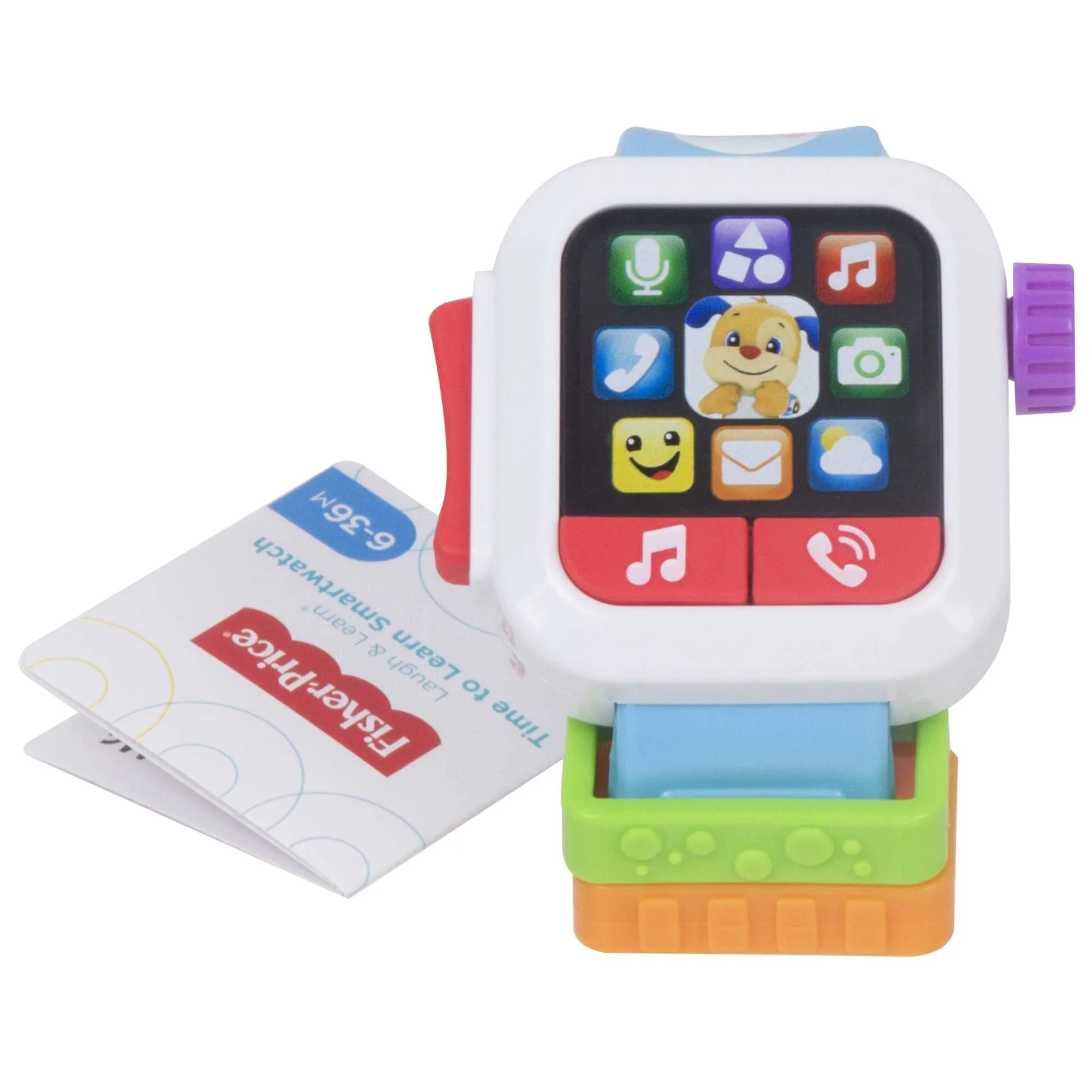 Fisher-Price Ríe y Aprende Juguete para Bebés Mi Primer Smartwatch