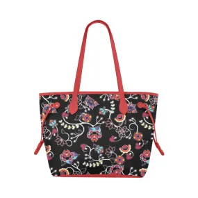 Floral Danseur Clover Canvas Tote Bag