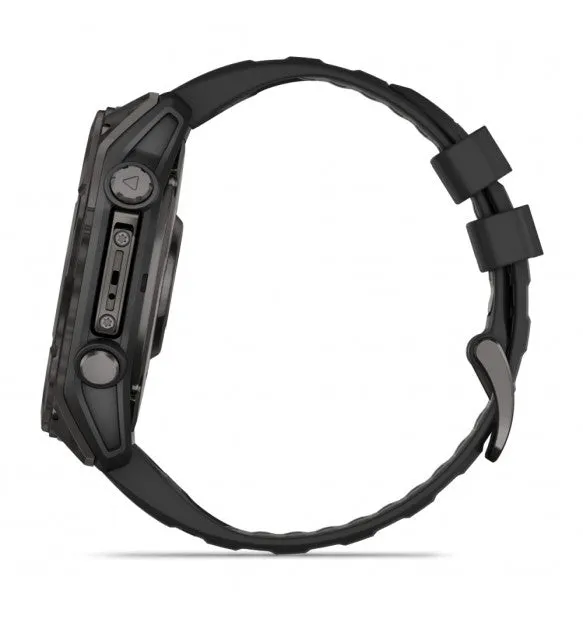 fēnix® 8 - 51 mm, AMOLED Sapphire, Titanio, Carbon Gray DLC & Black - 010-02905-21