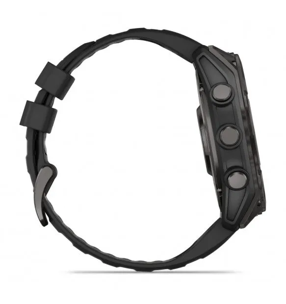 fēnix® 8 - 51 mm, AMOLED Sapphire, Titanio, Carbon Gray DLC & Black - 010-02905-21