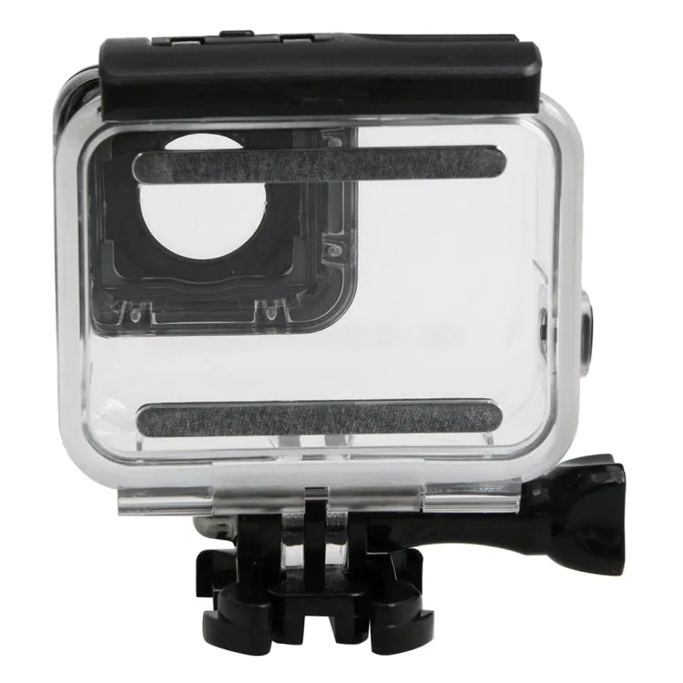 For GoPro HERO5 30m Waterproof PC & ABS Housing Protective Case   Touch Back Cover with Buckle Basic Mount & Long Screw, Backcover Size: 7 x 6 cm