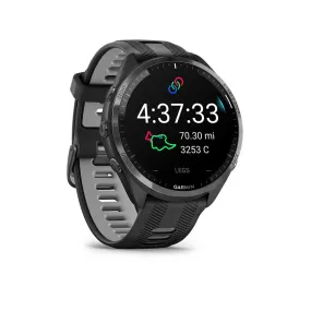 Forerunner 965 Running Watch - Black/Powder Gray