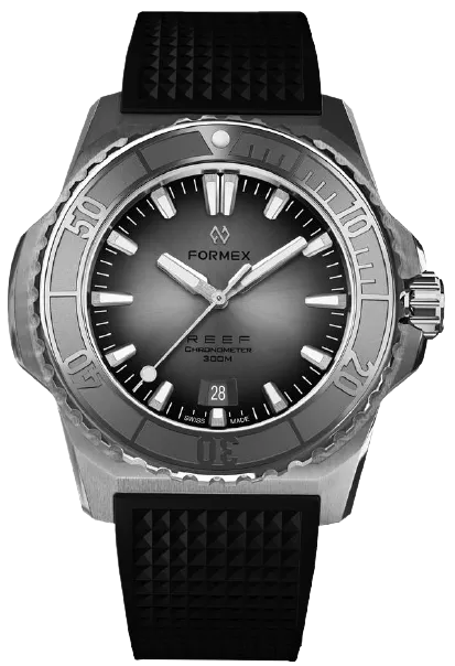 Formex REEF Automatic Chronometer 300m Silver Rubber