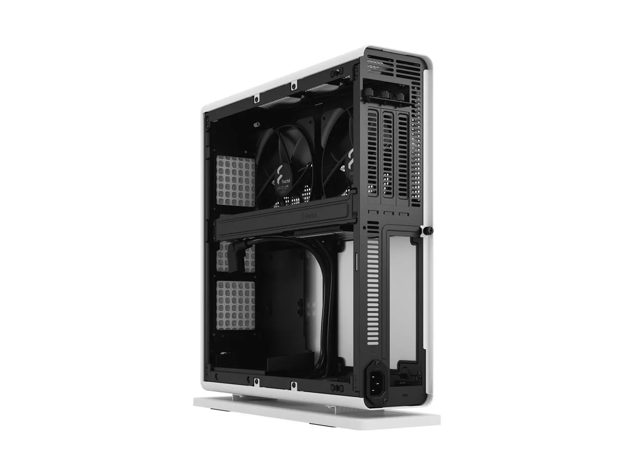 Fractal Design Ridge White Mini-ITX Case with PCIe 4.0 Riser FD-C-RID1N-12