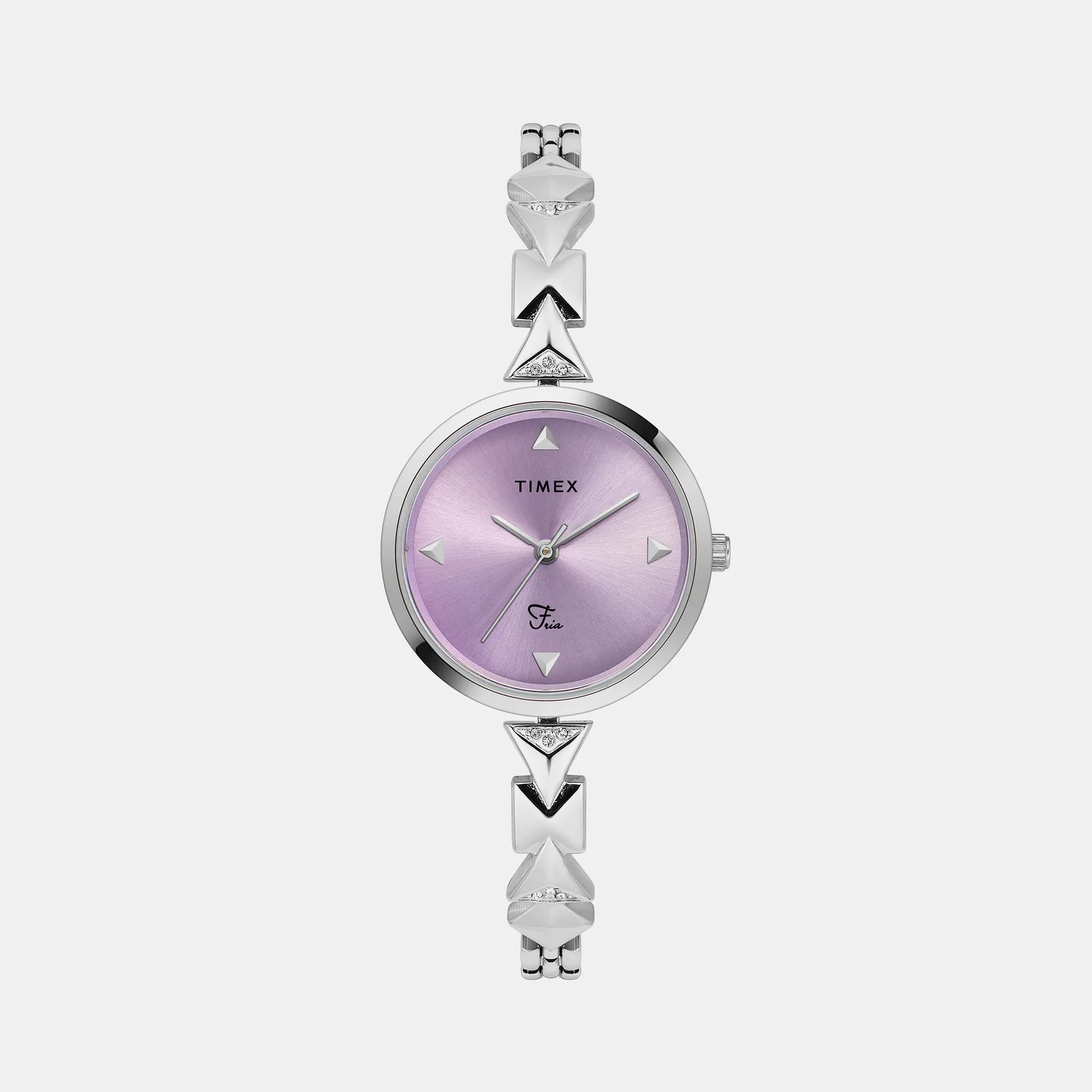 Fria Women's Purple Analog Brass Watch TWEL18300