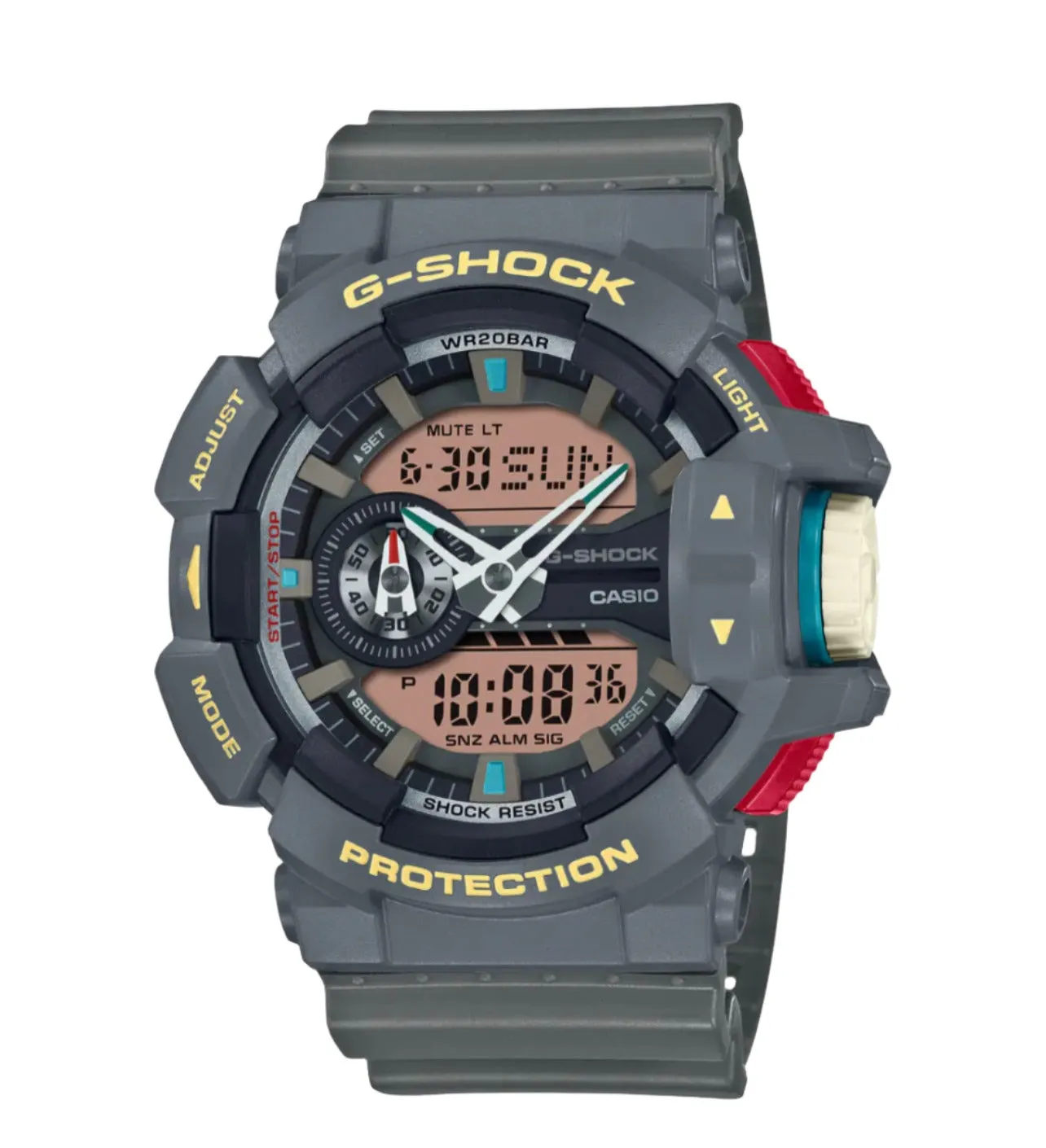 G SHOCK-ANALOG-DIGITAL GA-400 SERIES GA400PC-8A