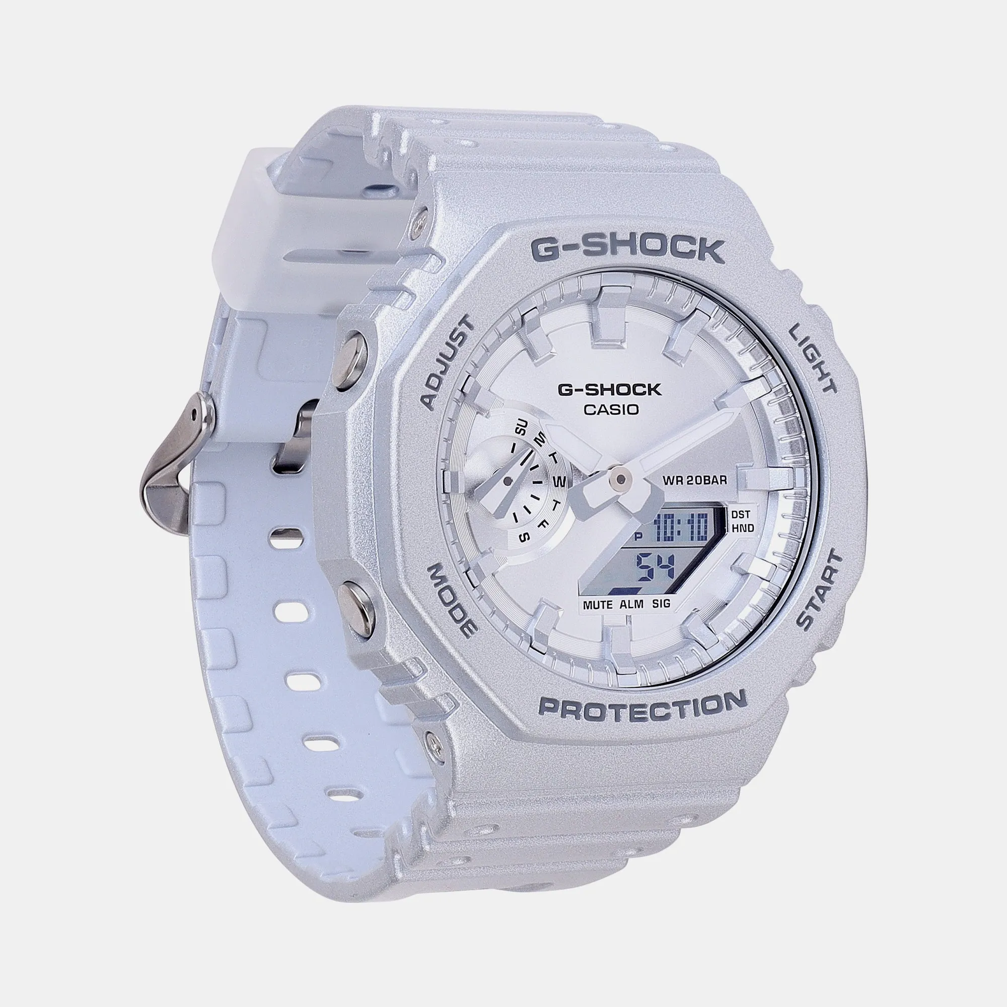 G-Shock Grey Men's Analog-Digital Resin Watch G1413 - GA-2100FF-8ADR