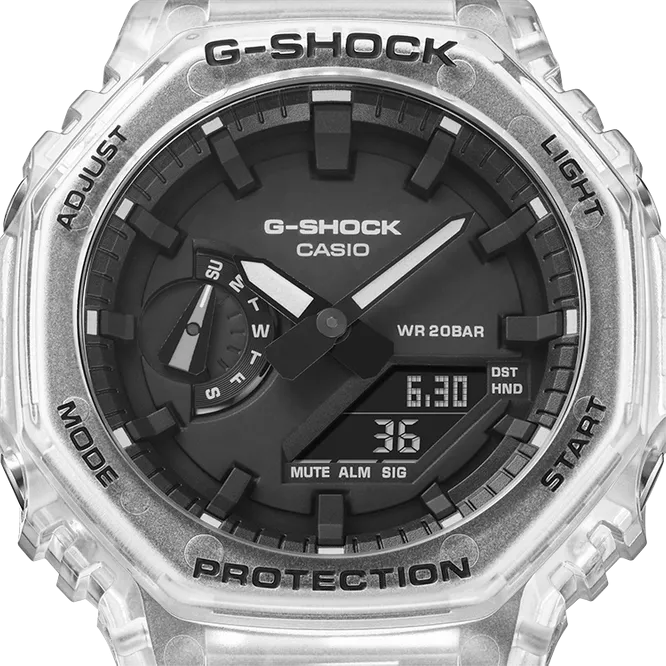 G-Shock Transparent Pack Series Digital/Analog Display Quartz