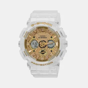 G-Shock White Women's Analog-Digital Resin Watch G1401 - GMA-S120SG-7ADR