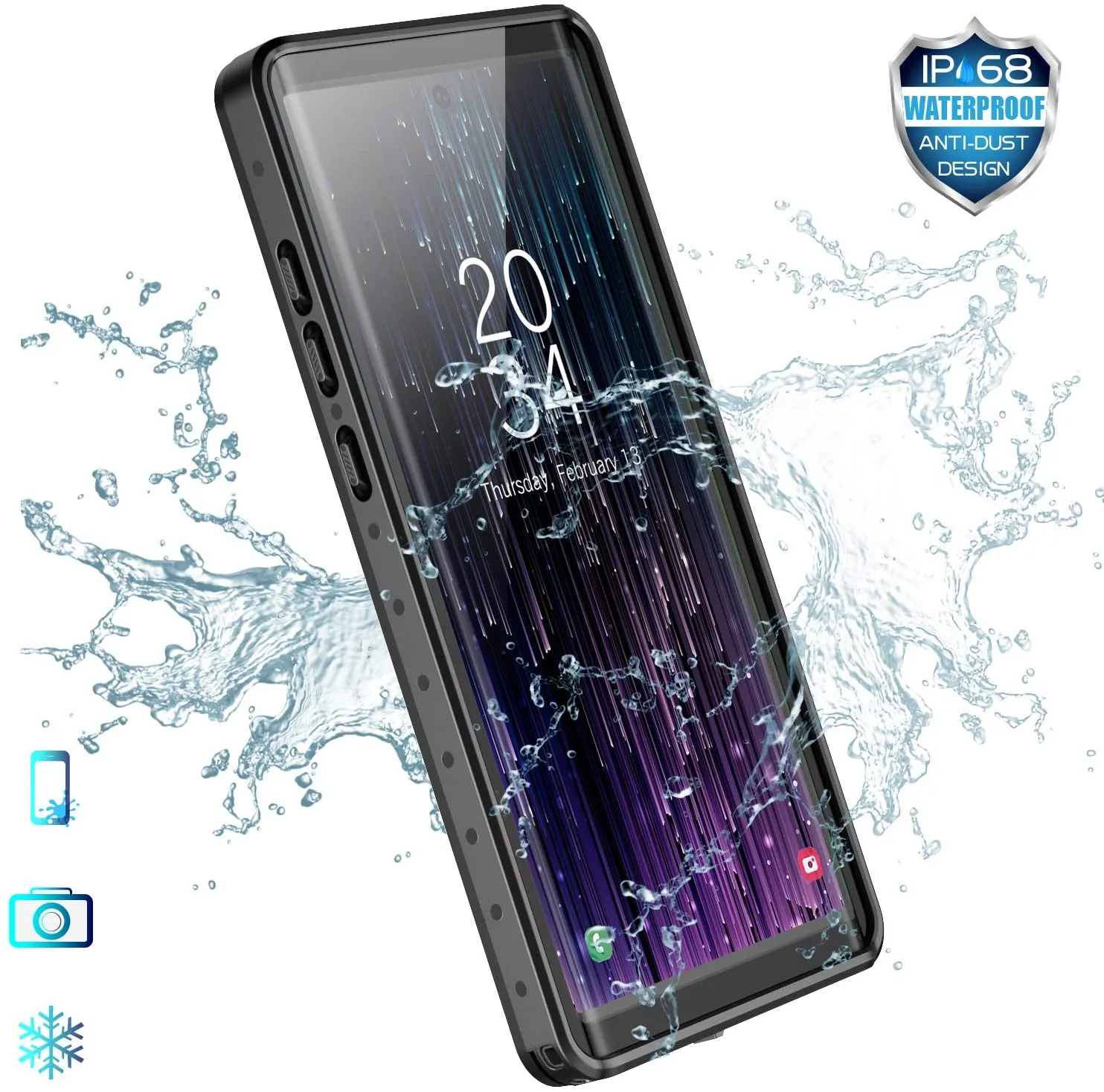 Galaxy Note 10 Plus Waterproof Case | Note 10 Plus Waterproof Case With Screen Protector