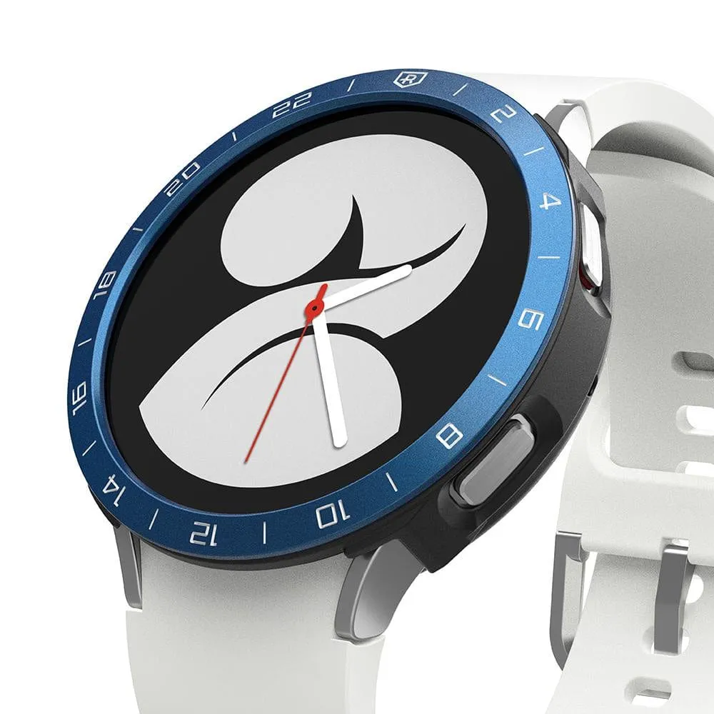 Galaxy Watch 4 40mm Air Sports Black   Blue Bezel Styling By Ringke